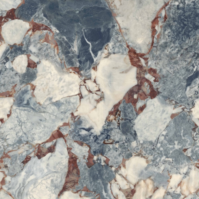 Керамогранит Versace Harmony Ocean Blue Antique 3D 120x120