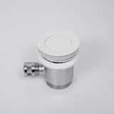 Смеситель для биде 8506 WasserKraft Mindel 8500, Белый Матовый, С ДОННЫМ КЛАПАНОМ