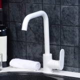 Смеситель для кухни 8507 WasserKraft Mindel 8500, Белый Матовый