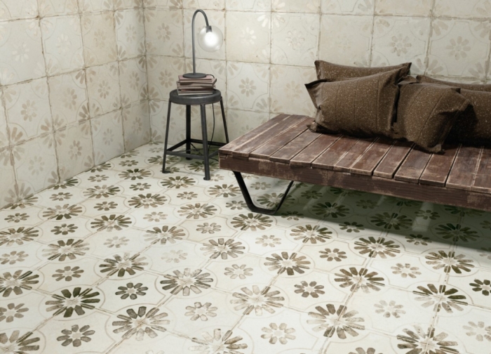 Напольная плитка Peronda FS Blume White 45х45
