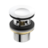 Донный клапан с переливом 001SB01i88 Iddis Optima Home, Хром