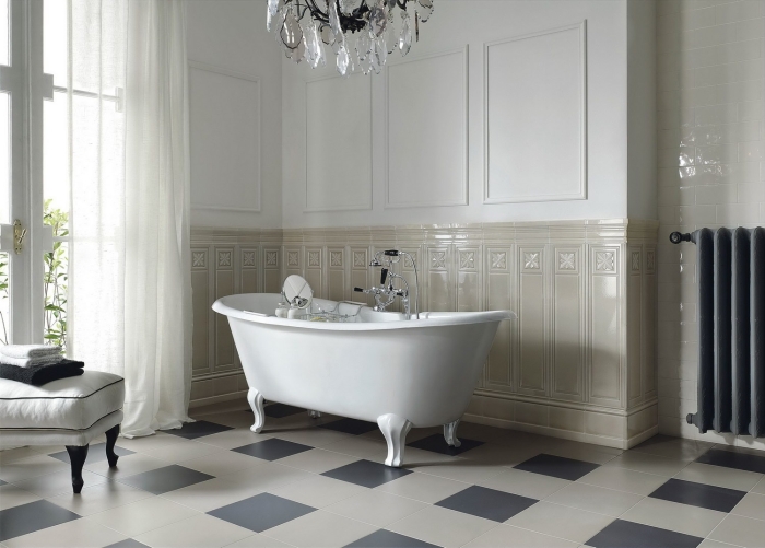 Декор HER10 Ceramiche Grazia Epoque Ermitage Ivory Mat 20x80