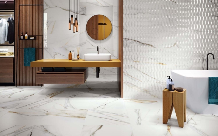 Керамогранит Colorker Calacatta Gold White Matt 59,5x59,5