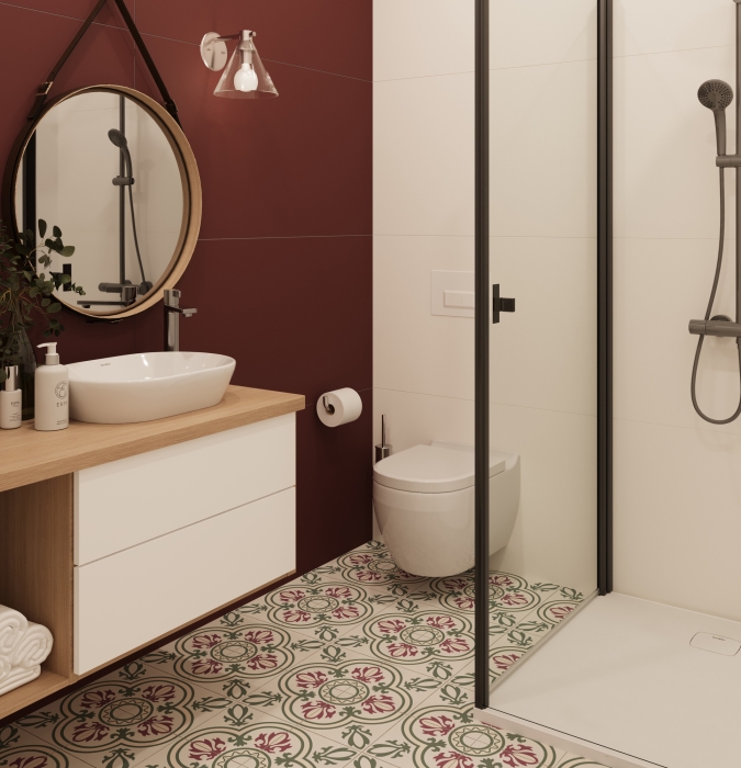 Керамогранит 7481 Smile Tile Siena KALE 19,8x19,8