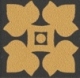 Вставка OETDB2 Ceramiche Grazia Old England Tozzetto Black Leeds 4x4
