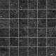 Мозаика 610110000426 Italon Room Stone Black Mosaico Патинированный 30x30
