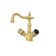 Смеситель для раковины высокий 312-Royal/CRST Black Boheme Royal Cristal Bronze, Бронза