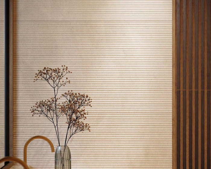 Настенная плитка Porcelanosa Limestone Sand Metro 59,6x150