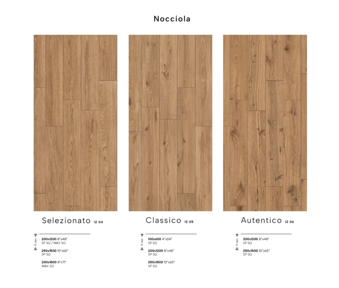 Керамогранит Mirage Izumi Nocciola IZ 06 Autentico SP SQ 25x150