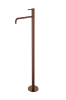 Смеситель для раковины напольный 107-BRB Boheme Uno Brushed Bronze, Бронза Брашированная, С ВНУТРЕННЕЙ ЧАСТЬЮ