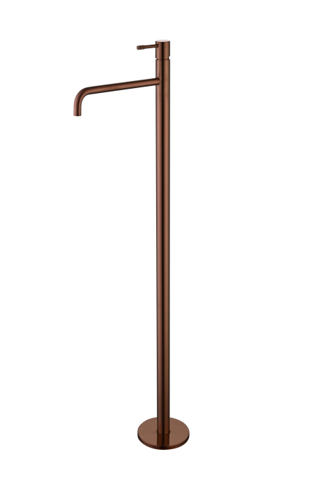 Смеситель для раковины напольный 107-BRB Boheme Uno Brushed Bronze, Бронза Брашированная, С ВНУТРЕННЕЙ ЧАСТЬЮ