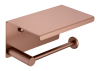 Бумагодержатель 10971-BRB Boheme Uno Brushed Bronze, Бронза Брашированная, С КРЫШКОЙ