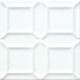 Декор ADNE1109 Adex Neri Liso Edge Blanco Z 15x15