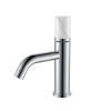 Смеситель для раковины 121-CR-MR-W Boheme Stick Chrome, Хром, С РУЧКОЙ MRAMOR WHITE