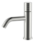 Смеситель для раковины 121-NB Boheme Stick Nickel Brush, Никель, C РУЧКОЙ DIAMOND
