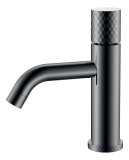 Смеситель для раковины 121-SGM Boheme Stick Shine Gun Metal, Графит, C РУЧКОЙ DIAMOND