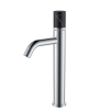 Смеситель для раковины 122-CR-MR-B Boheme Stick Chrome, Хром/Черный, С РУЧКОЙ MRAMOR BLACK