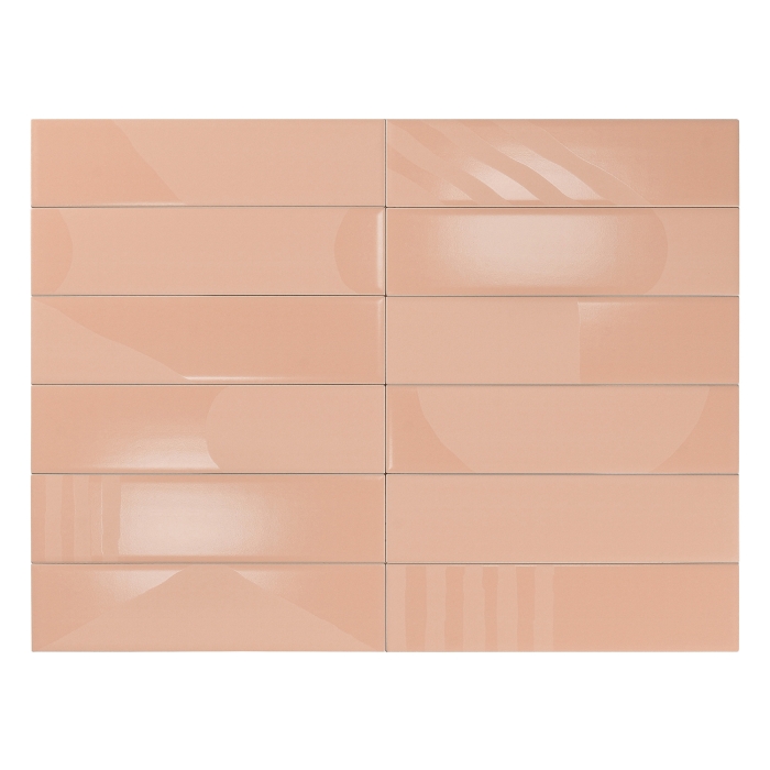 Настенная плитка 7897 Smile Tile Rivera SOFT PEACH 7,5x30