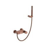 Смеситель для ванны 123-BRB Boheme Stick Brushed Bronze, Бронза Брашированная, С РУЧКОЙ DIAMOND
