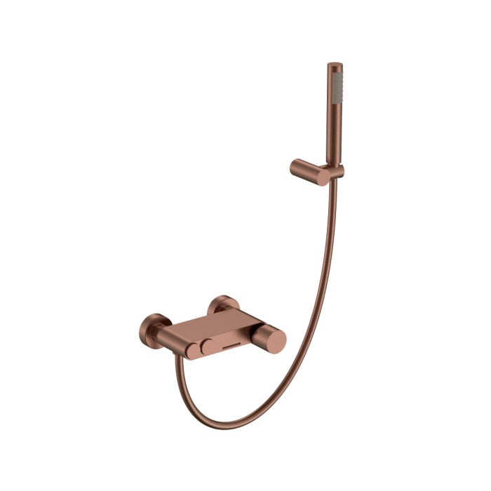 Смеситель для ванны 123-BRB Boheme Stick Brushed Bronze, Бронза Брашированная, С РУЧКОЙ DIAMOND