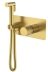 Смеситель гигиенический 127-MG.2 Boheme Stick Matt Gold, Матовое Золото, С РУЧКОЙ TOUCH
