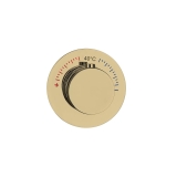 Смеситель встроенный термостатический 627-T-G Boheme Uno Gold, Золото