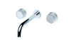 Смеситель встраиваемый на 3 отверстия для раковины 152-2-CR-PR Boheme Prestige Chrome, Хром, С ВНУТРЕННЕЙ ЧАСТЬЮ