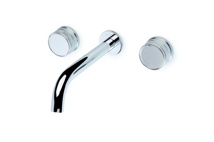 Смеситель встраиваемый на 3 отверстия для раковины 152-2-CR-PR Boheme Prestige Chrome, Хром, С ВНУТРЕННЕЙ ЧАСТЬЮ