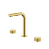 Смеситель на 3 отверстия для раковины 152-G.3 Boheme Stick Gold, Золото, С РУЧКОЙ LINEA