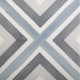 Керамогранит 6784 Smile Tile Artisan BLUE 19,8x19,8