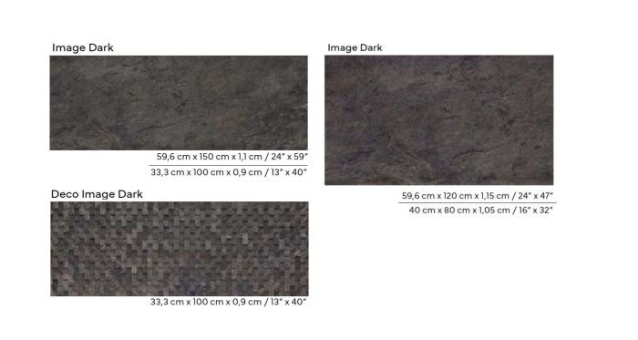 Настенная плитка Porcelanosa Image Dark Deco 33,3x100