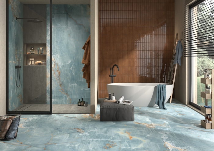 Керамогранит Imola The Room BLU AQ6 278 LP 120x278