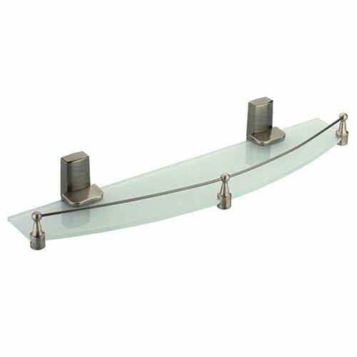 Полка стеклянная с бортиком Exter K-5244 WasserKraft