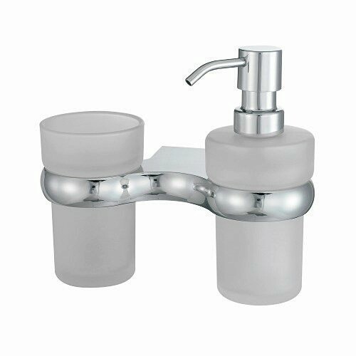 Держатель стакана и дозатора K-6889 WasserKraft Berkel K-6800, Хром