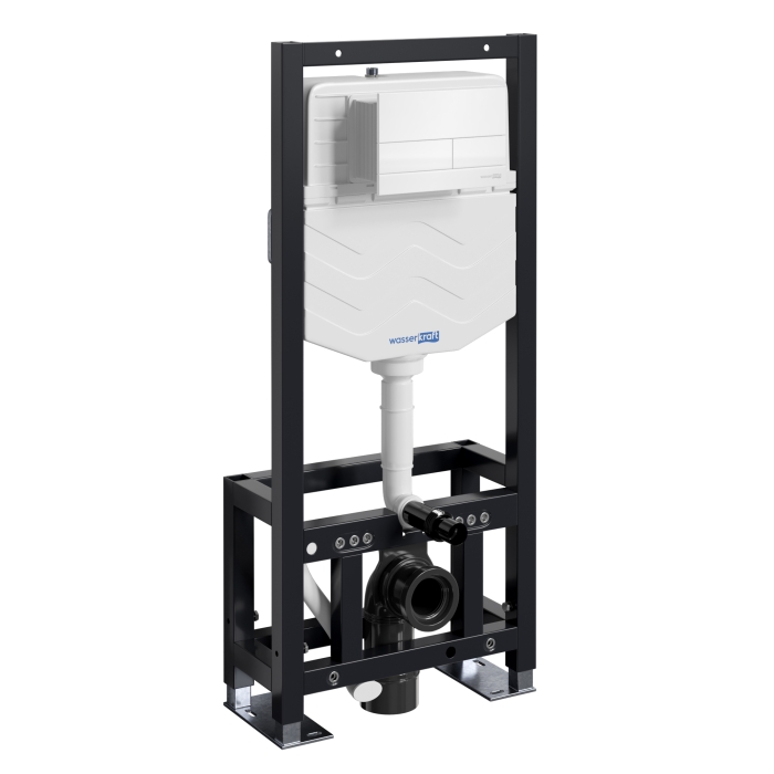 Инсталляция для унитаза 61TLT.010.ME.WH04 WasserKraft Dill 61, С КНОПКОЙ СМЫВА