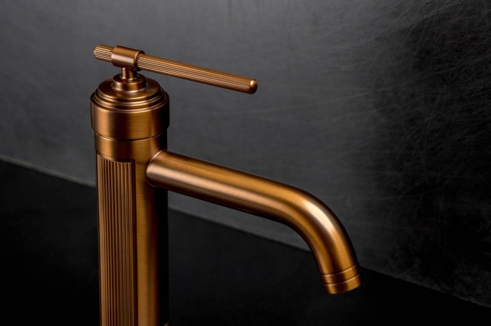 Смеситель для раковины 171-BRB Boheme Eterna Brushed Bronze, Бронза Брашированная