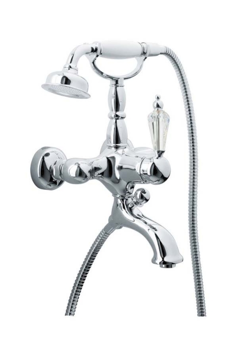 Смеситель для ванны 343 Boheme Brillante Chrome, Хром, С ДУШЕВЫМ НАБОРОМ