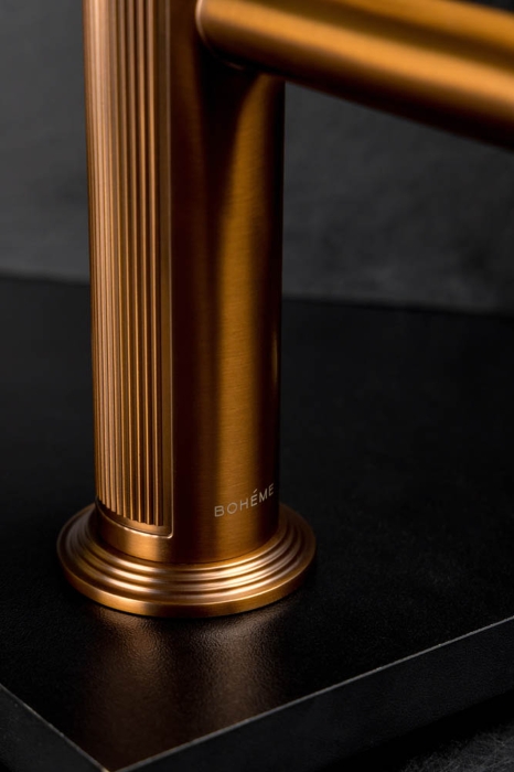 Смеситель для раковины 171-BRB Boheme Eterna Brushed Bronze, Бронза Брашированная