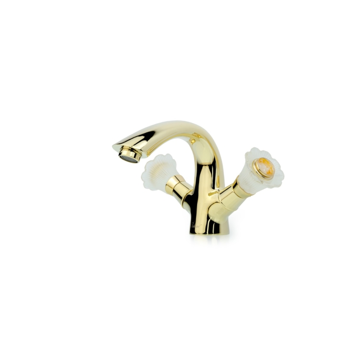 Смеситель для раковины 291-Camelia Boheme Camelia Gold, Золото