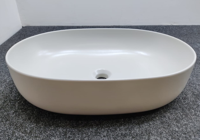 Раковина накладная 534359 Kerasan Nolita 60x40, Grigio matt