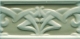 Бордюр LIB800 Ceramiche Grazia Essenze Liberty Felce Craquele 6,5x13