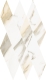 Мозаика 620110000203 Italon Stellaris Calacatta Gold Mosaico Diamond Люкс 28x48