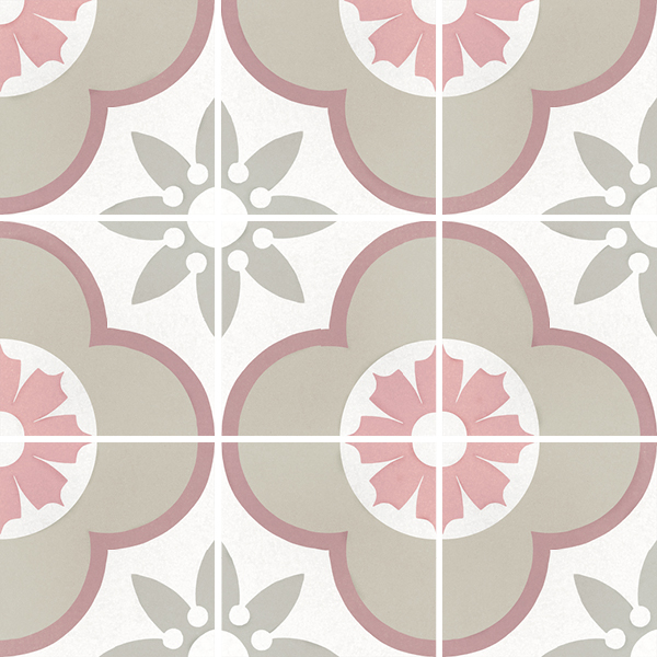 Керамогранит Equipe Caprice Deco Flower Pastel 20x20