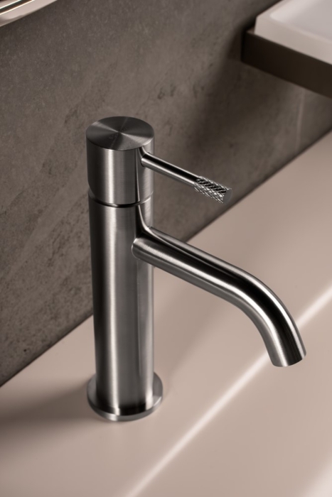 Смеситель для раковины 461-INOX Boheme Uno Inox, Нержавеющая Сталь