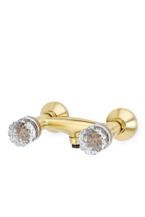 Смеситель для душа 314-CRST Boheme Crystal, Бронза, С КРИСТАЛЬНЫМИ РУЧКАМИ