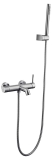 Смеситель для ванны 463-INOX Boheme Uno Inox, Нержавеющая Сталь, С ДУШЕВЫМ НАБОРОМ