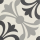 Декор AHL65 Ceramiche Grazia Althaus Lipsia Mix Grigio/Nero 20x20