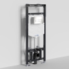 Инсталляция для унитаза 15TLT.010.ME.BN03 WasserKraft Alme 15, С КНОПКОЙ СМЫВА