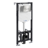 Инсталляция для унитаза 10TLT.010.ME.BN01 WasserKraft Aller 10, С КНОПКОЙ СМЫВА