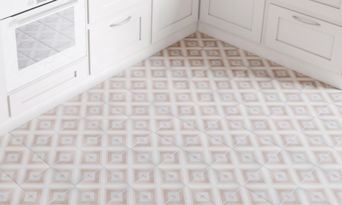 Керамогранит 6785 Smile Tile Artisan CREAM 19,8x19,8